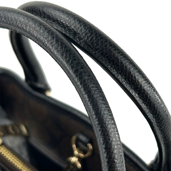 Coach Coach Handbag F34605 PVC Leather 2WAY Plastic Handbag F34605 - Picture 7 of 16